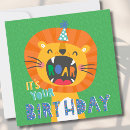 Search for funny lion birthday cards Roar