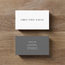 Search for grey business cards Elegant