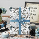 Search for vintage baby shower wrapping paper Boy