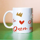 Search for queen of hearts coffee mugs Alice in wonderland