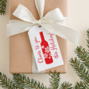 Search for wine gift tags Red