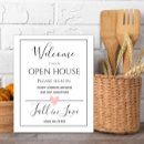 Search for real estate signs Open house