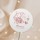 Search for pizza stickers Red