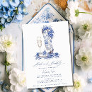Search for boots and bubbly invitations Country bridal