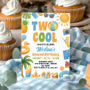 Search for two cool birthday invitations Summer birthday party