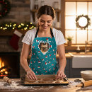 Search for framed picture aprons Dog mum