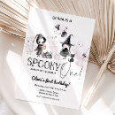 Search for spooky one 1st birthday invitations Modern