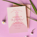 Search for little princess 1st birthday invitations Crown