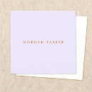 Search for lavender business cards Hair stylist