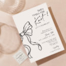 Search for cute bridal shower invitations Modern
