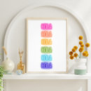 Search for simple style posters Colourful