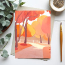 Search for orange red postcards Foliage