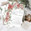 Search for red bloom invitations Love is in bloom