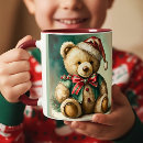 Search for christmas teddy bear mugs Vintage