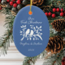 Search for love birds christmas tree decorations Just married