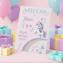 Search for unicorn welcome signs Whimsical