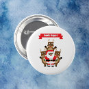 Search for black santa claus badges Funny christmas