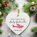 Search for pink heart christmas tree decorations Baby