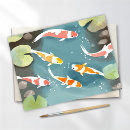 Search for watercolor koi postcards Pond