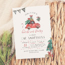 Search for tree christmas invitations Rustic