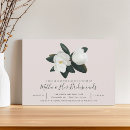 Search for southern magnolia invitations Greenery