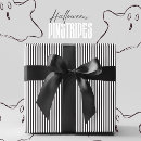 Search for pinstripe wrapping paper Black and white
