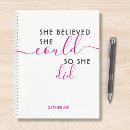 Search for she believed she could notebooks Motivational