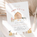 Search for barn animals birthday invitations Cute farm animals