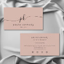 Search for understated business cards Elegant