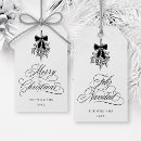 Search for black gift tags Black and white