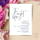 Search for casual rehearsal dinner invitations Navy blue