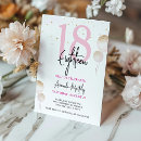 Search for eighteenth invitations Pink
