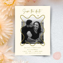 Search for yellow wedding save the dates Save our date
