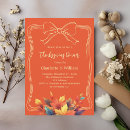 Search for leaves thanksgiving invitations Boho