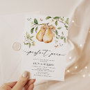 Search for perfect pear invitations Watercolor