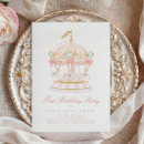 Search for carousel party invitations Princess