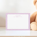 Search for cute note cards Plaid