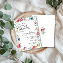Search for colorful bridal shower invitations Wildflowers