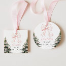 Search for winter wonderland baby shower posters Pine trees