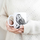 Search for snowy owl mugs Bird of prey