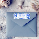 Search for seashell wedding return address labels Modern