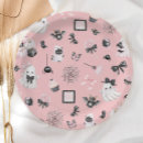 Search for pink halloween plates Watercolor