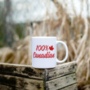 Search for red maple leaf mugs Typography