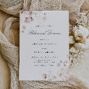 Search for flower rehearsal dinner invitations Blush