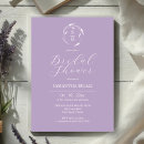 Search for monogram bridal shower invitations Elegant