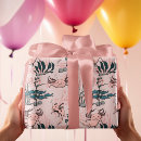 Search for amphibians wrapping paper Animal