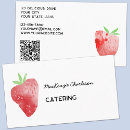 Search for strawberry business cards Fruit