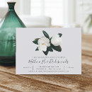 Search for southern magnolia invitations Modern