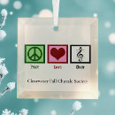 Search for choir christmas tree decorations Treble clef