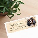 Search for cavalier king charles spaniel return address labels Pet